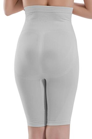 1 Beden Incelten Yüksek Bel Silikonlu Paçalı Korse