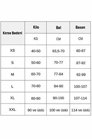 Kadın Siyah Yüksek Bel Slip Korse 1008