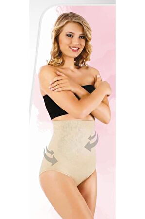 Kadın Yüksek Bel Slip Korse