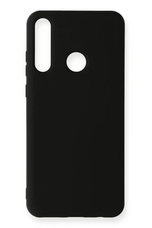 Newface Huawei Y6P Kılıf Nano içi Kadife Silikon - Siyah