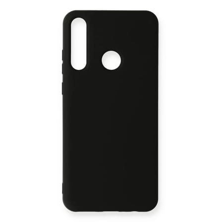 Newface Huawei Y6P Kılıf Nano içi Kadife Silikon - Siyah