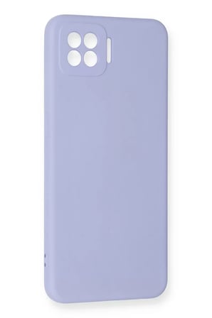 Newface Oppo A73 Kılıf Nano içi Kadife Silikon - Lila
