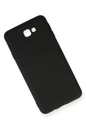 Newface Samsung Galaxy J7 Prime Kılıf Nano içi Kadife Silikon - Siyah