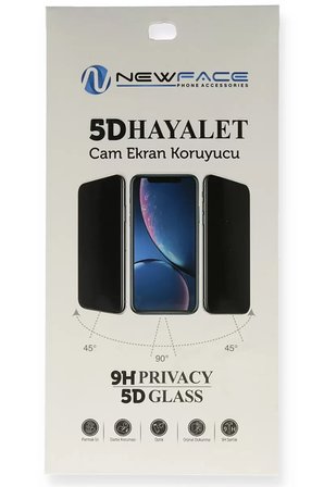 Newface Samsung Galaxy A91 / S10 Lite 5D Hayalet Cam Ekran Koruyucu
