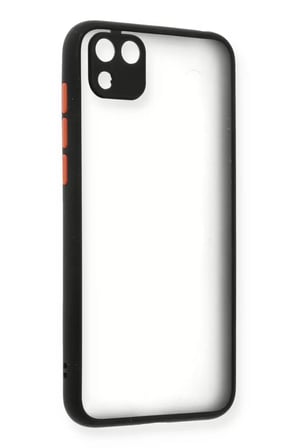 Newface Huawei Y5P Kılıf Montreal Silikon Kapak - Siyah