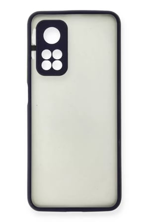 Newface Xiaomi Mi 10T Kılıf Montreal Silikon Kapak - Lacivert