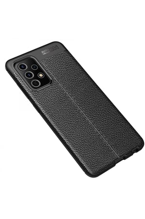 Newface Samsung Galaxy A72 Kılıf Auto Focus Kapak - Siyah