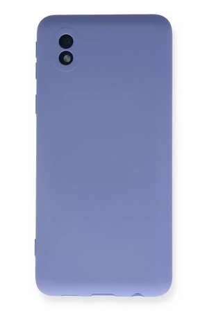 Newface Samsung Galaxy A01 Core Kılıf Nano içi Kadife Silikon - Lila