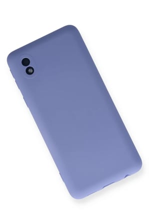 Newface Samsung Galaxy A01 Core Kılıf Nano içi Kadife Silikon - Lila