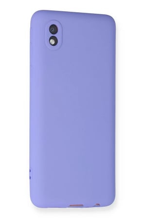 Newface Samsung Galaxy A01 Core Kılıf First Silikon - Lila