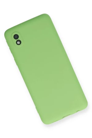 Newface Samsung Galaxy A01 Core Kılıf First Silikon - Yeşil