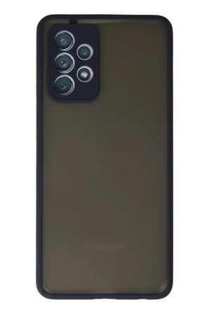 Newface Samsung Galaxy A72 Kılıf Montreal Silikon Kapak - Lacivert