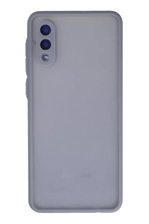 Newface Samsung Galaxy A02 Kılıf Montreal Silikon Kapak - Gri