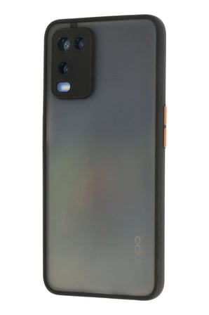 Newface Oppo A54 4G Kılıf Montreal Silikon Kapak - Siyah