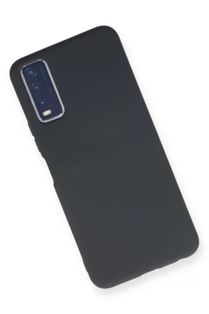 Newface Vivo Y11S Kılıf Nano içi Kadife Silikon - Lacivert