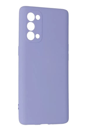 Newface Oppo Reno 5 Pro Kılıf Nano içi Kadife Silikon - Lila