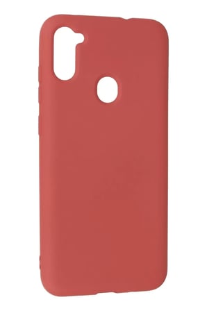 Newface Samsung Galaxy A11 Kılıf Nano içi Kadife Silikon - Kiremit