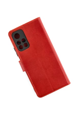 Newface Xiaomi Redmi Note 11T Kılıf Trend S Plus Kapaklı Kılıf - Kırmızı