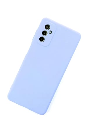 Newface Samsung Galaxy M52 5G Kılıf Nano içi Kadife Silikon - Lila