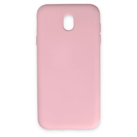 Newface Samsung Galaxy J7 Pro / J730 Kılıf Nano içi Kadife Silikon - Pudra