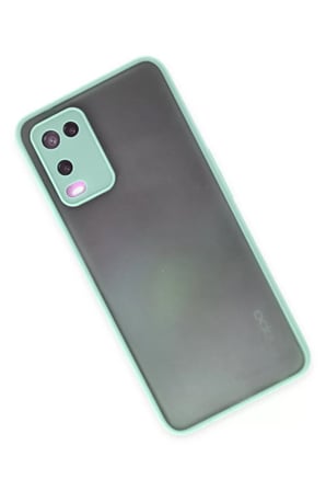 Newface Oppo A54 4G Kılıf Montreal Silikon Kapak - Turkuaz