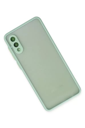 Newface Samsung Galaxy A02 Kılıf Montreal Silikon Kapak - Turkuaz