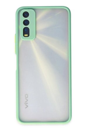 Newface Vivo Y11S Kılıf Montreal Silikon Kapak - Turkuaz
