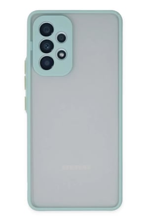 Newface Samsung Galaxy A13 4G Kılıf Montreal Silikon Kapak - Turkuaz