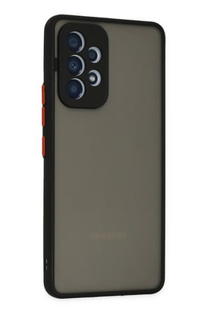 Newface Samsung Galaxy A53 5G Kılıf Montreal Silikon Kapak - Siyah