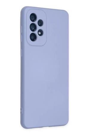 Newface Samsung Galaxy A23 4G Kılıf Nano içi Kadife Silikon - Lila