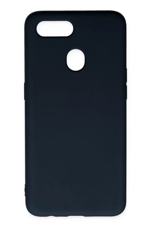 Newface Oppo A12 Kılıf Nano içi Kadife Silikon - Lacivert