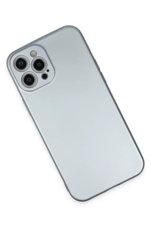 Newface Apple iPhone 12 Pro Max Kılıf Nano içi Kadife Silikon - Sky Blue