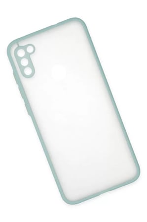 Newface Samsung Galaxy A11 Kılıf Montreal Silikon Kapak - Turkuaz