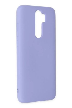Newface Xiaomi Redmi Note 8 Pro Kılıf Nano içi Kadife Silikon - Lila