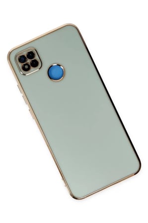 Newface Xiaomi Redmi 9C Kılıf Volet Silikon - Açık Yeşil