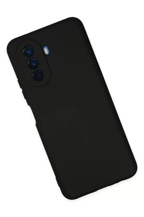Newface Huawei Nova Y70 Kılıf Nano içi Kadife Silikon - Siyah