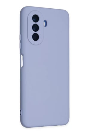 Newface Huawei Nova Y70 Kılıf Nano içi Kadife Silikon - Lila