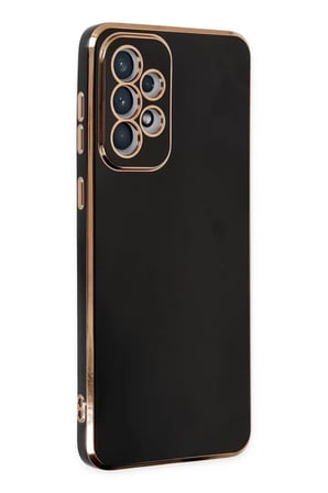 Newface Samsung Galaxy A73 5G Kılıf Volet Silikon - Siyah