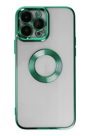 Newface Apple iPhone 14 Pro Max Kılıf Slot Silikon - Köknar Yeşili