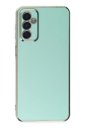 Newface Samsung Galaxy A04S Kılıf Volet Silikon - Açık Yeşil