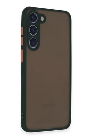 Newface Samsung Galaxy S23 Plus Kılıf Montreal Silikon Kapak - Yeşil