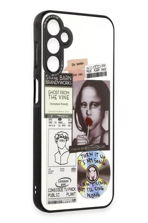 Newface Samsung Galaxy A04S Kılıf Mirror Desenli Kapak - Mirror - 2