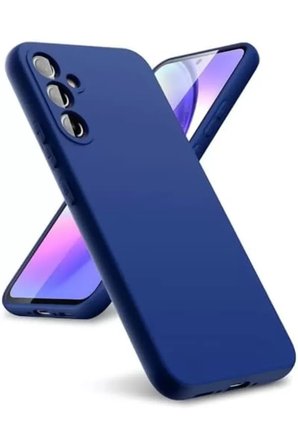 Newface Samsung Galaxy A24 4G Kılıf First Silikon - Lacivert
