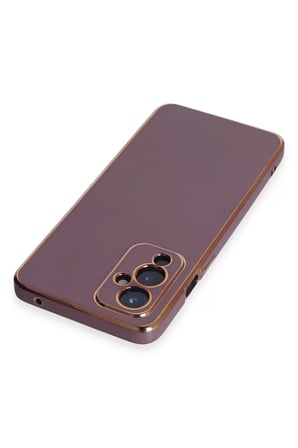 Newface One Plus 9 Kılıf Volet Silikon - Mor