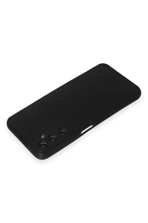 Newface Samsung Galaxy A05S Kılıf Loop Deri Silikon - Siyah