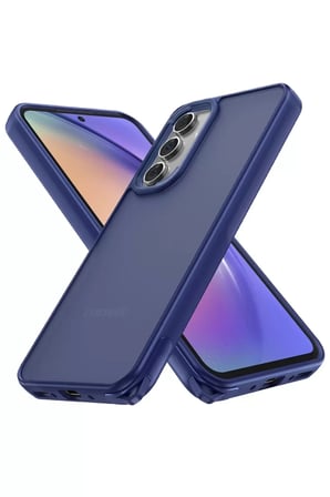 Newface Samsung Galaxy A14 4G Kılıf Elegant Kapak - Lacivert