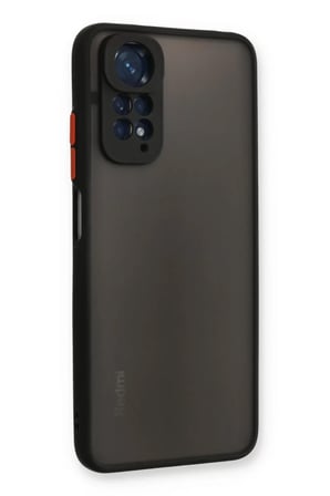 Newface Xiaomi Redmi Note 11 Pro Kılıf Montreal Silikon Kapak - Siyah
