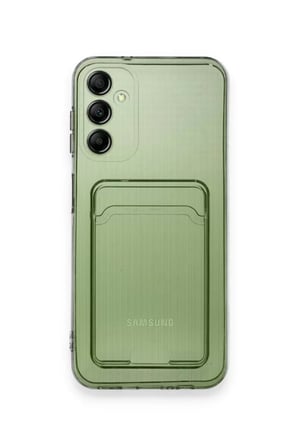 Newface Samsung Galaxy A25 5G Kılıf Kart Şeffaf Silikon - Şeffaf