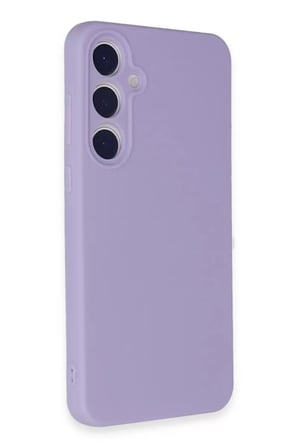 Newface Samsung Galaxy A35 5G Kılıf Nano içi Kadife Silikon - Lila