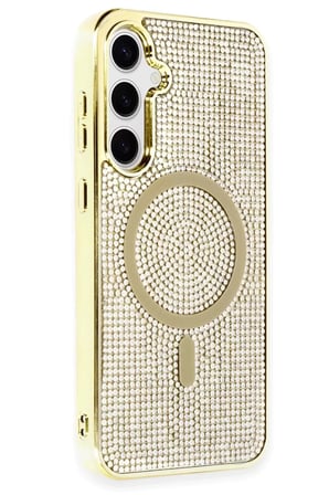 Joko Samsung Galaxy S23 Kılıf Helen Magsafe Kapak - Gold